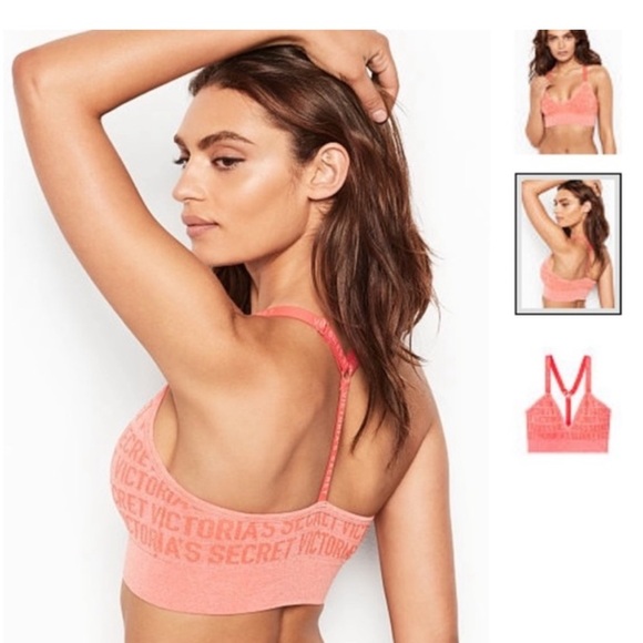 Victoria's Secret Pink Lace Bra with Adjustable Straps - Picture 2 of 5